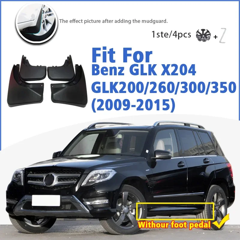 

Mudguard For Benz X204 GLK 200 260 300 350 2009-2015 Front Rear Mudflaps Mudguards Car Accessories Splash Guard Fender Mud Flap