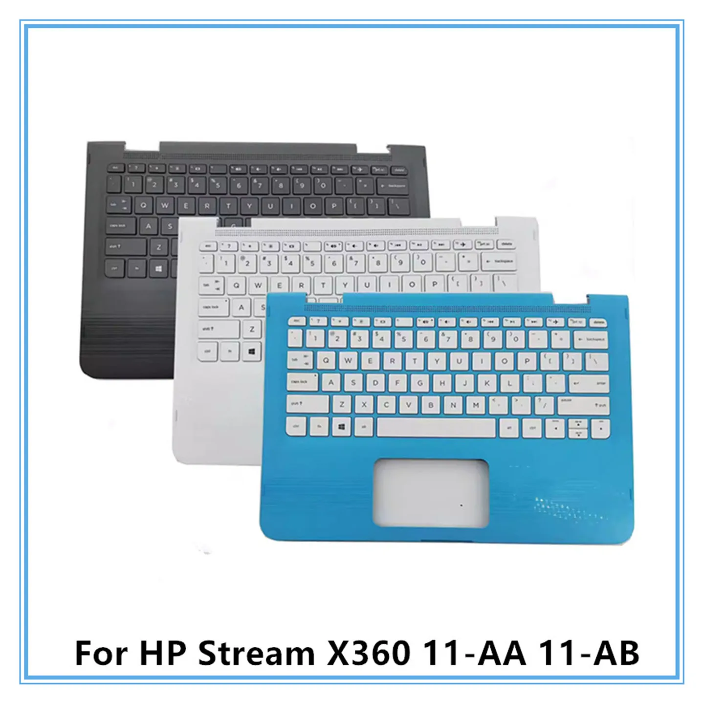 New Original Palmrest Assembly with US Latin Keyboard For HP Stream X360 11-AA 11-AB