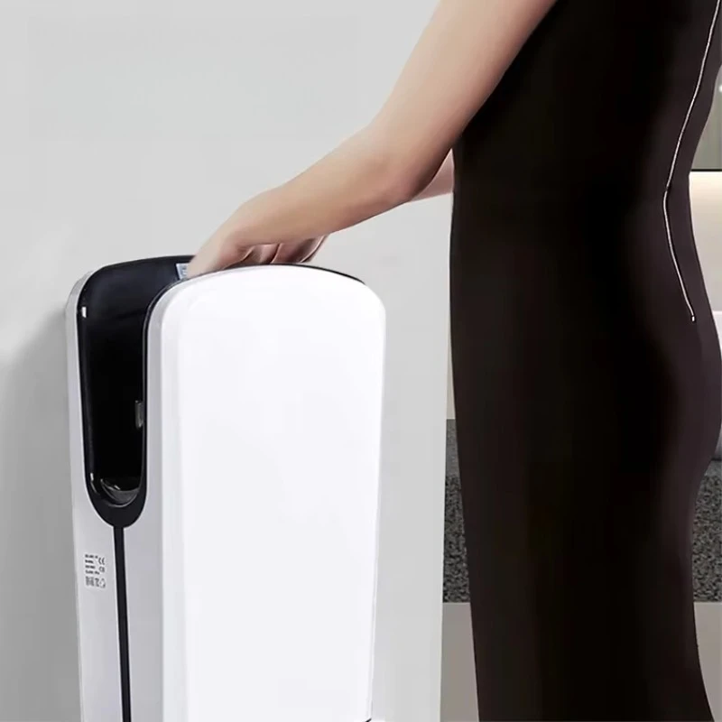 Material Wall Mounted Hand Dryer Automatic Commercial Sensor High Speed Jet Air Hand Dryer for Toilet