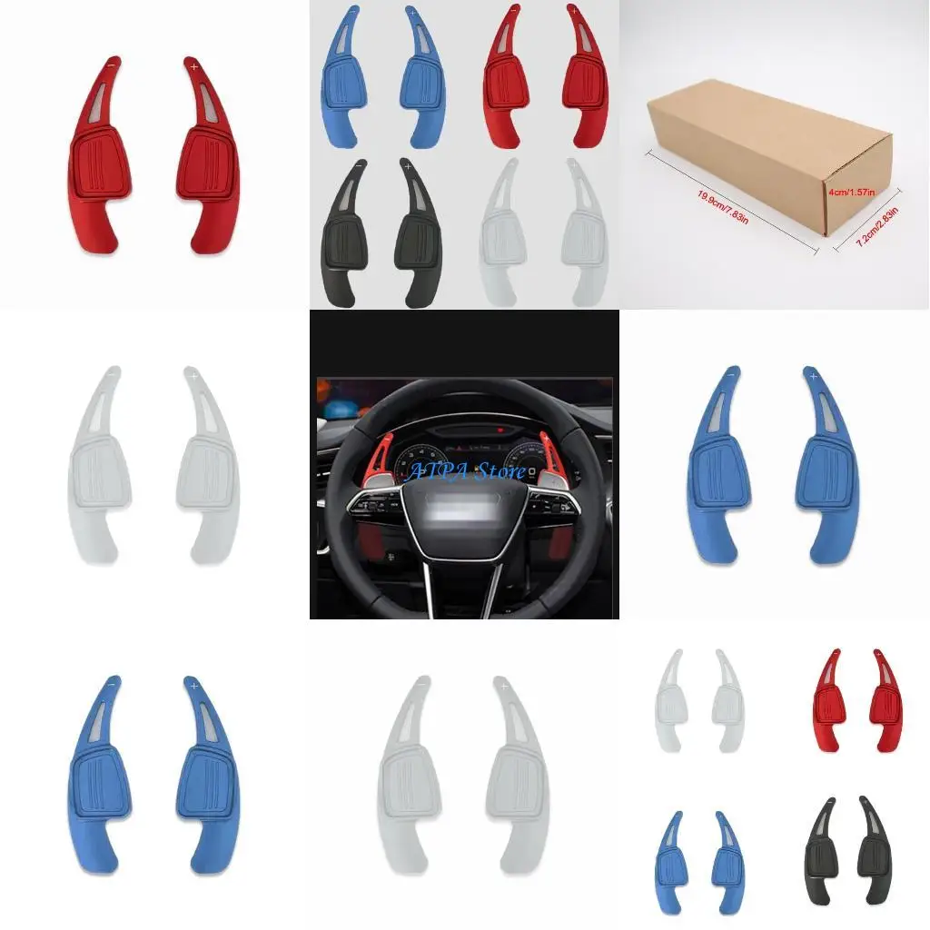 

U13C For 19-21 A3L A4L A6L Metal Paddle Shift Extension Black Blue Red White