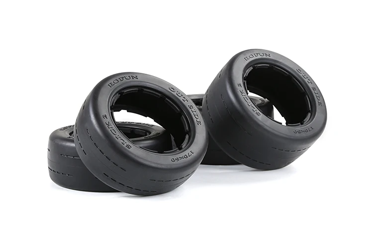 ROVAN 1/5 voor en achter On Road Racing Slick-band voor HPI Baja 5B