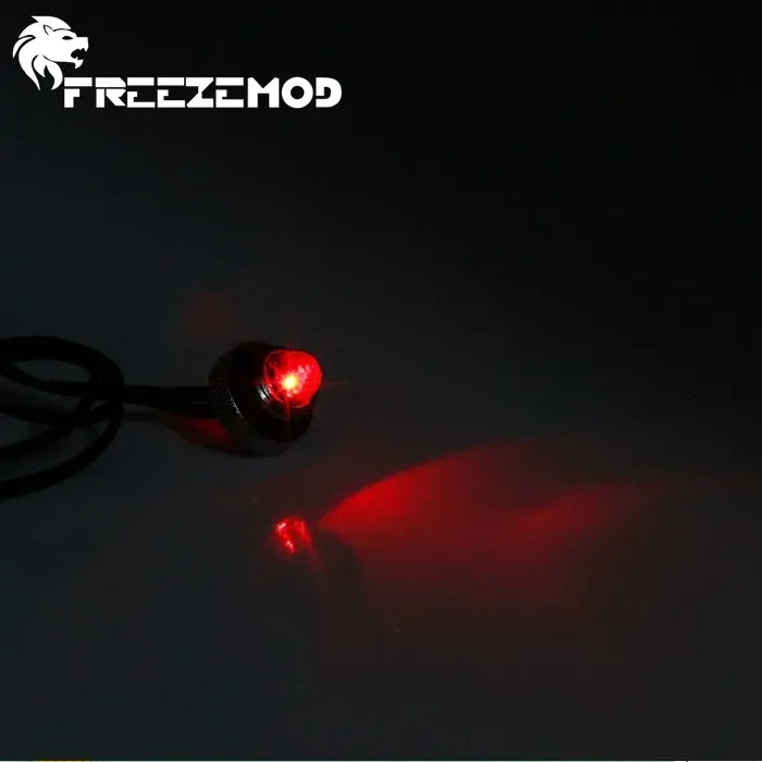 Freeze Mod DT-LED 12V LED water tank lighting sealing lock end plug thread G1/4\'\' for water cooling landscaping .