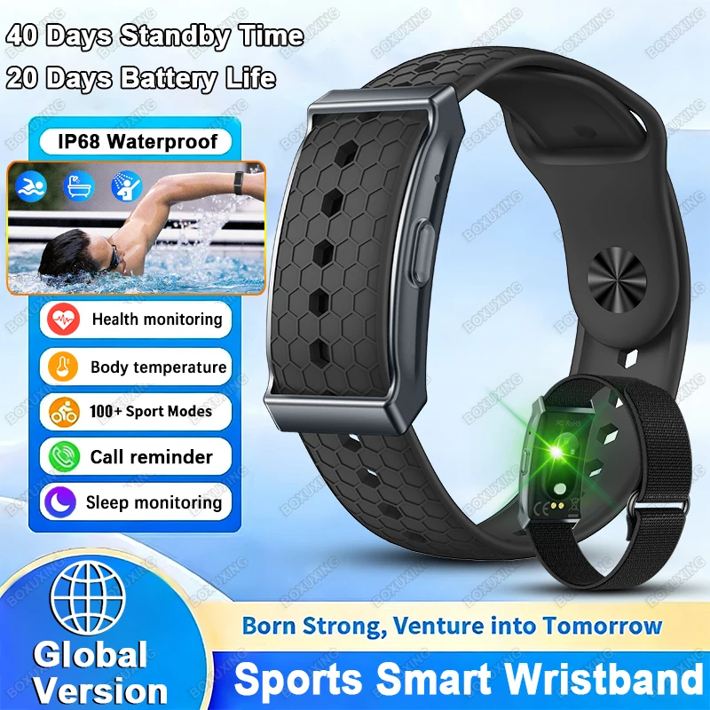 الرياضة اللياقة البدنية المقتفي سوار ذكي النسخة العالمية مراقبة النوم معدل ضربات القلب عداد الخطى دعوة تذكير Smartwatch الفرقة الرجال النساء