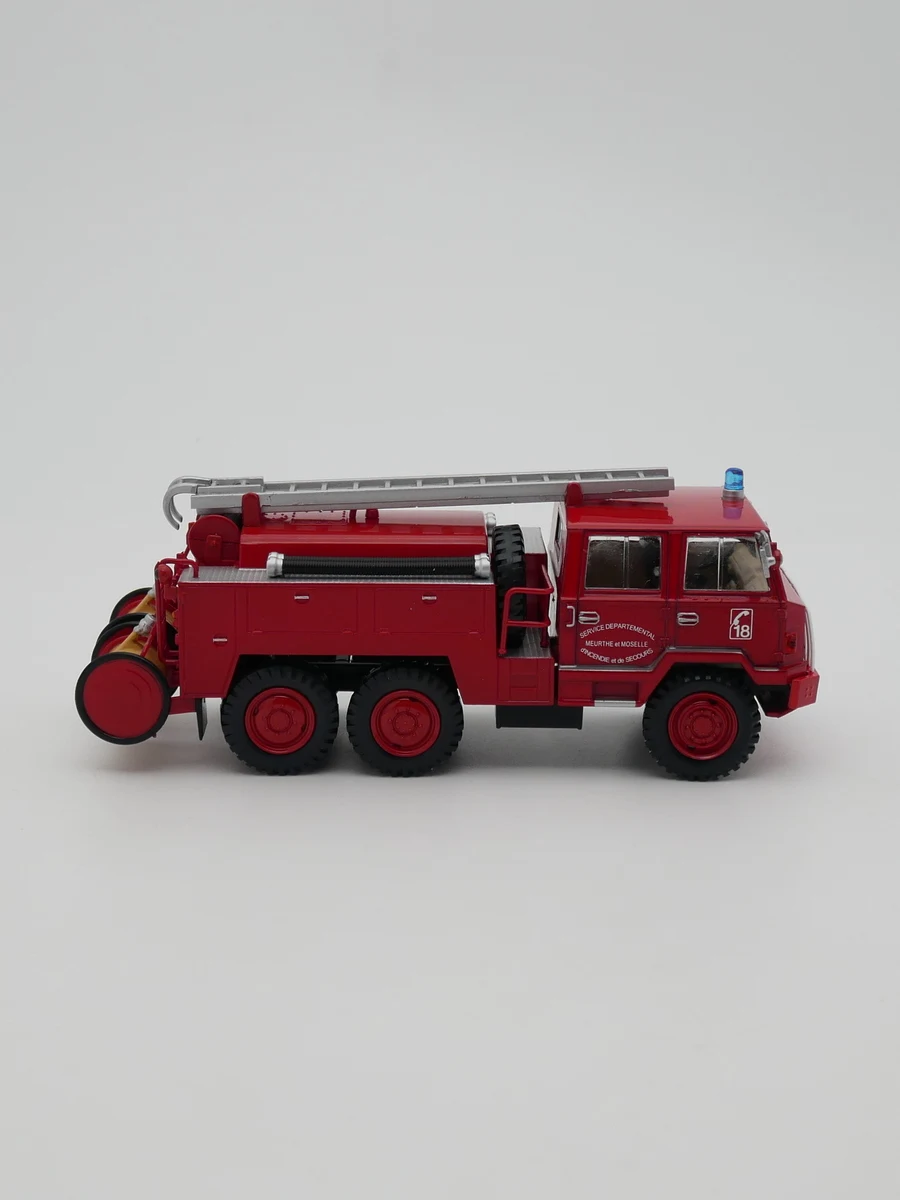 Ixo – camion de pompiers 1:43 Berliet FF 6X6 moulé sous pression, modèle de voiture jouet en métal