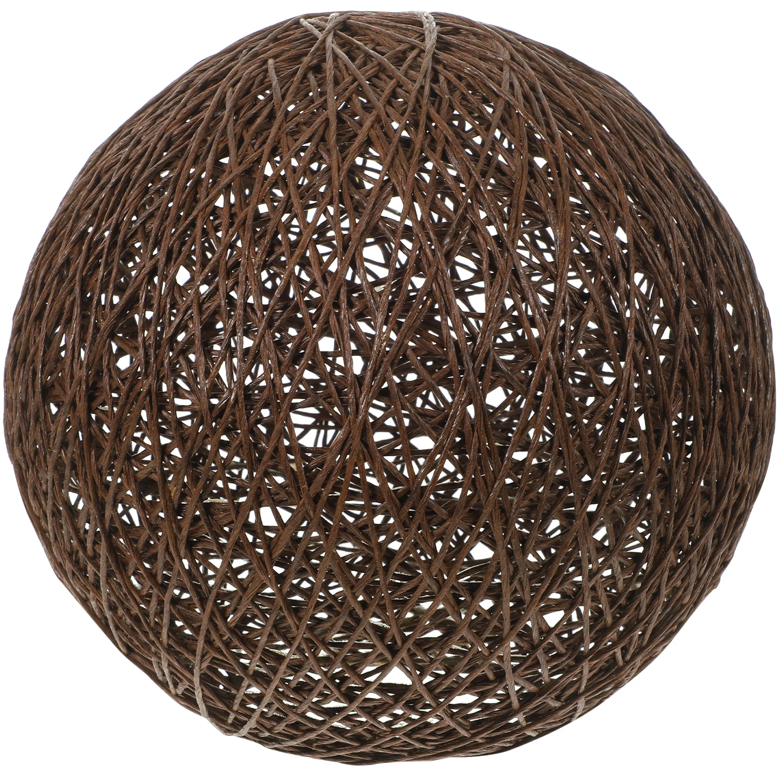 

Rattan Ball Lampshade Premium Pendant Light Cover For Bedroom Living Room Decor Dust Protection Soft Light Indoor Ceiling