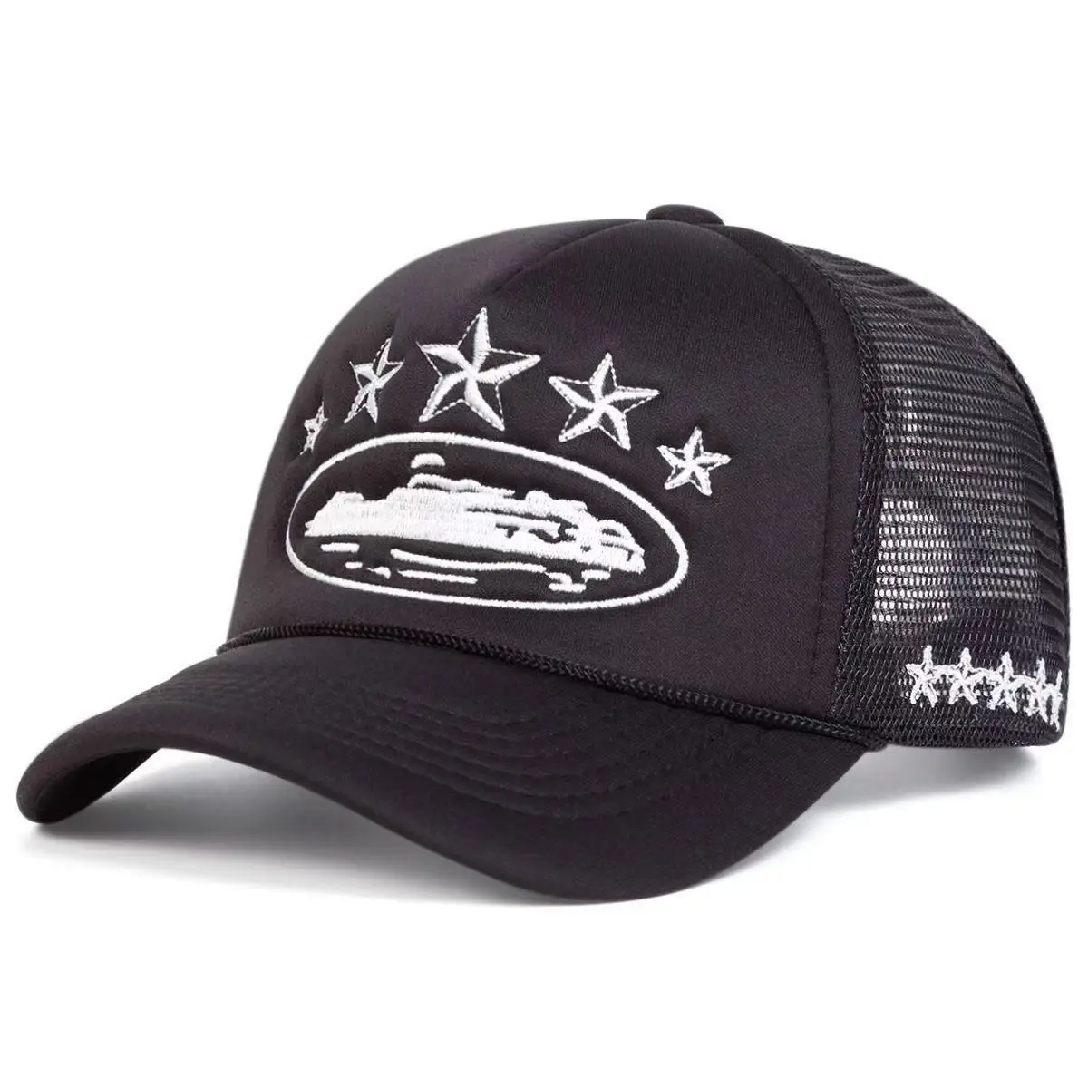 New Style Unisex Baseball Cap Classic Embroidered Pattern Mesh Cap Men and Women Breathable Streetwear Summer Trucker Hat