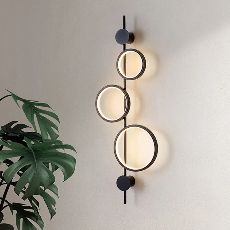 

Modern Bedroom Bedside L Long ED Wall Light Nordic Sconce Wall Lamp Home Indoor Lighting Decor Luster Wall Fixture
