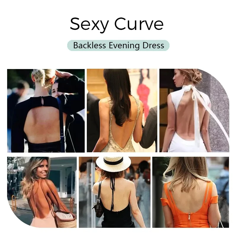 Women Shapers Underwear Backless Bodysuit Shapewear Deep V-Neck Body U Plunge Clear Strap Thong Shaper Padded Push Up Corsets image 5