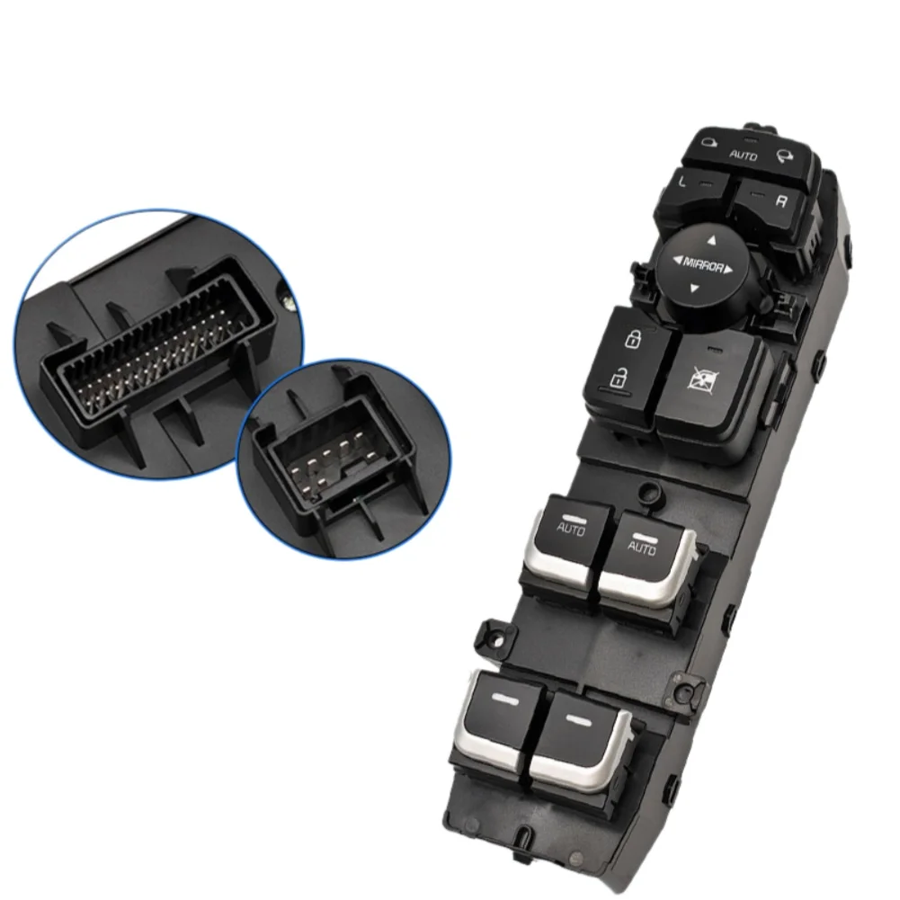 Replacement Front Left Master Power Window Switch for For KIA For SORENTO 2015 Through 2021 Models OEM Wiring Compatibility
