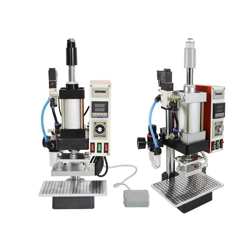 Factory Wholesale Customize Voltage Wood Leather Paper Stamping Pneumatic Bronzing Machine