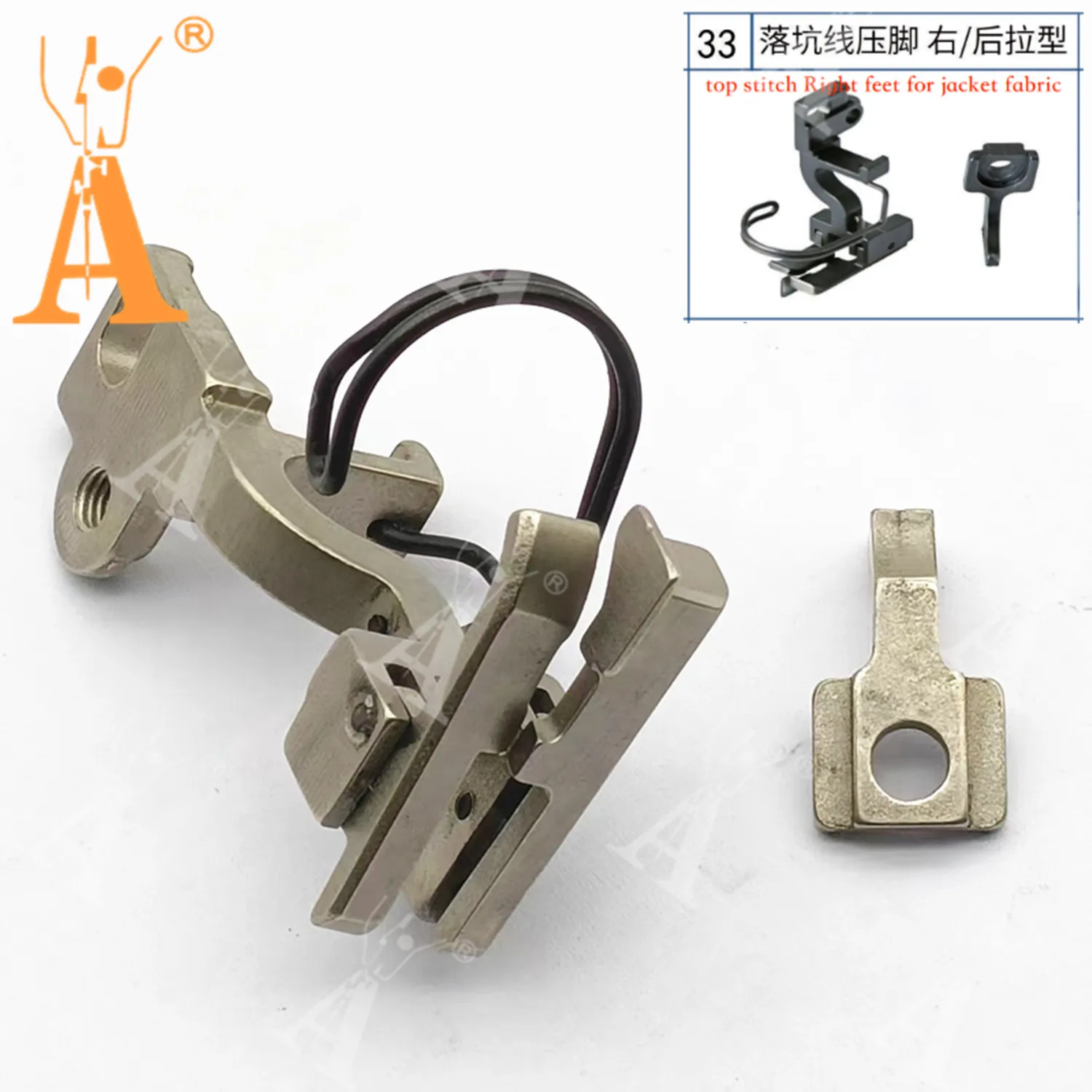 5490 قطعة قدم الضغط في قطرة التماس قطعة قدم الضغط في ماكينة الخياطة اليمنى الخلفية سحب نوع قطعة قدم الضغط في ماكينة الخياطة مناسبة لأجزاء ماكينة الخياطة 5490