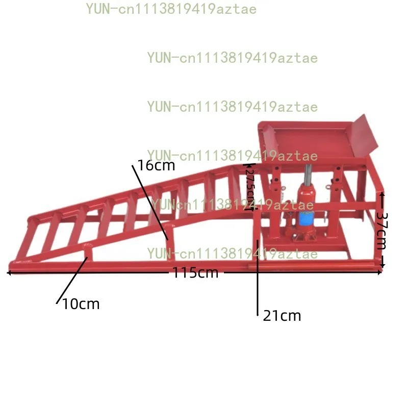 Auto repair and maintenance special lifting ramp pad oil ramp maintenance tire repair iron equipment