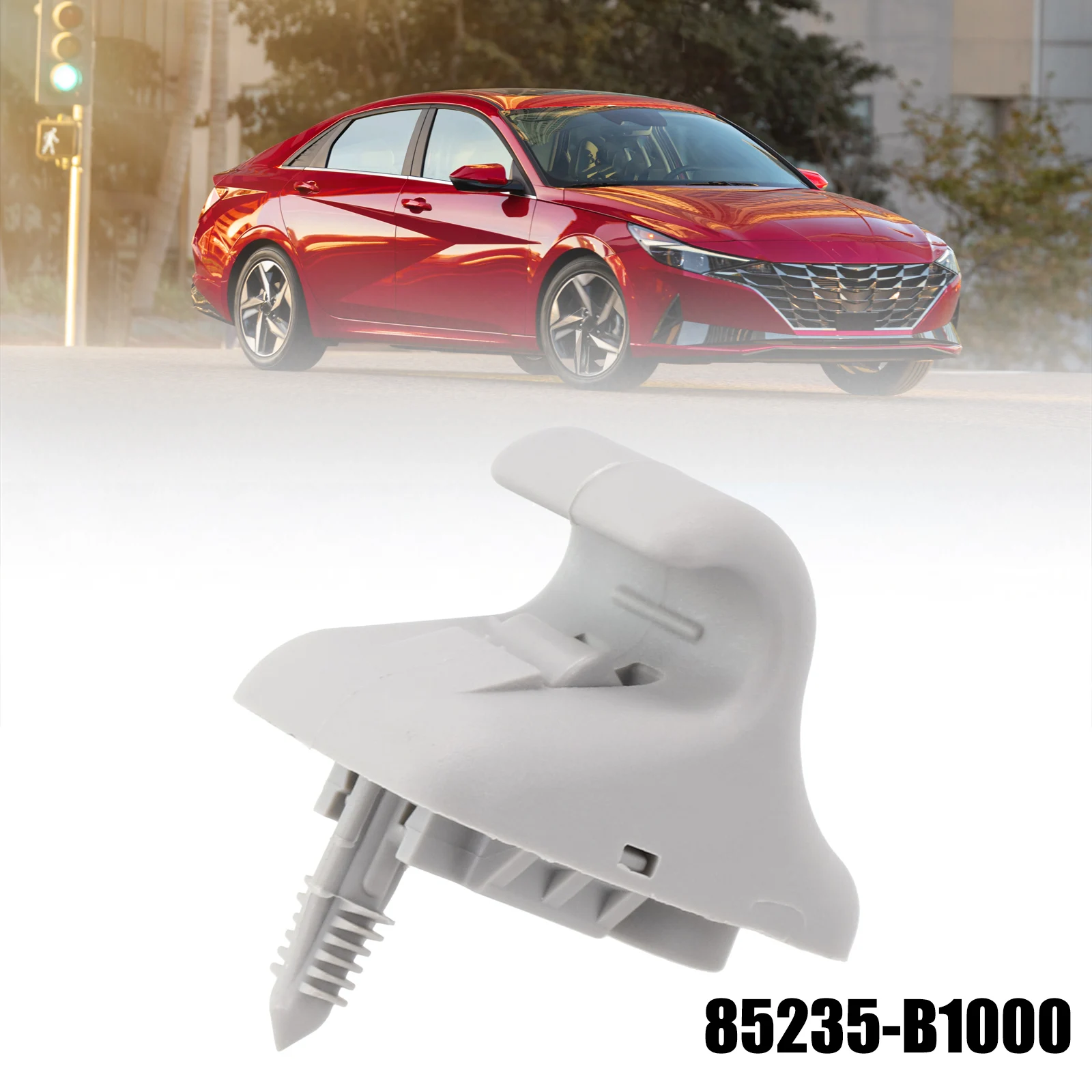 Sun Visor Retainer Clip for Hyundai Elantra For Sonata Getz For Ioniq Model 85235B1000 Replacement for Vehicle Use