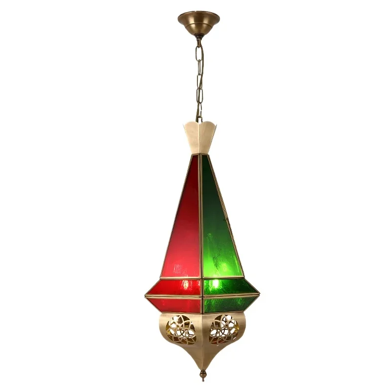 Arabian style, handmade solder chandelier, aisle restaurant with coffee creative solder chandelier