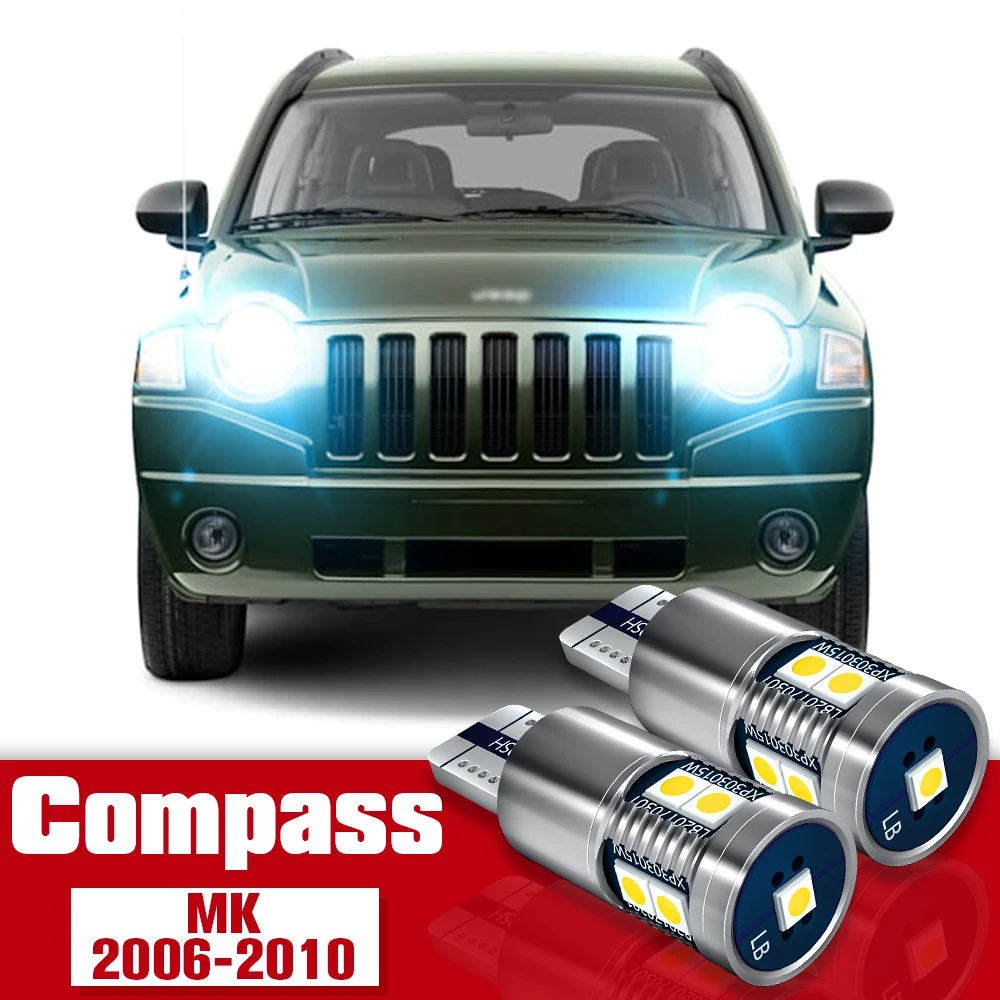 

2pcs Parking Light Accessories LED Bulb Clearance Lamp For Jeep Compass MK 2006 2007 2008 2009 2010