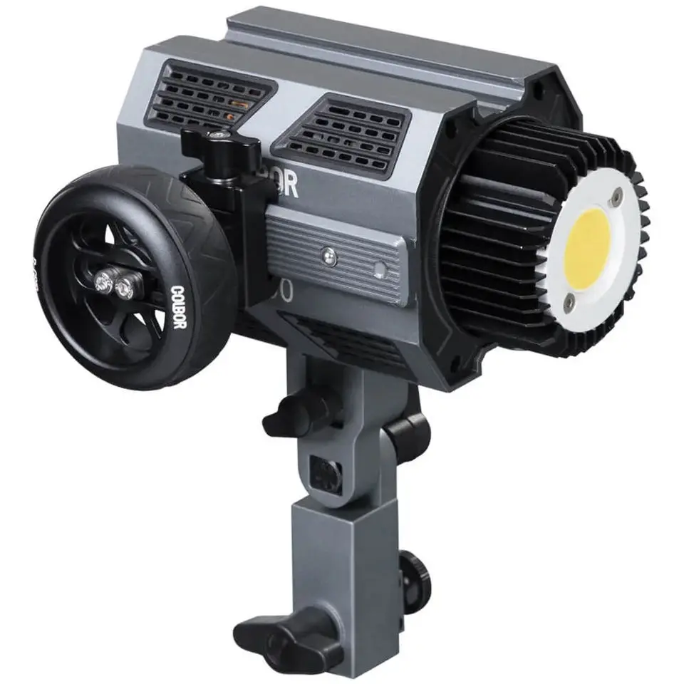 COLBOR PA31C NATO Hand Grip for CL60 CL100X COB LED Video Light Quick Release Mechanism Removable Silicone Loop