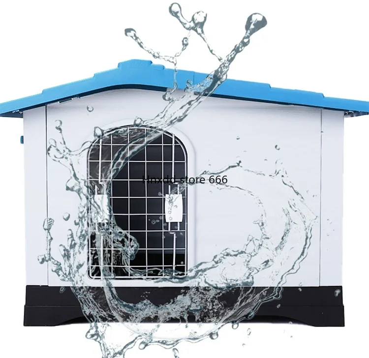 Four Seasons Universal Outdoor Golden Retriever Dog House Rainproof and Waterproof