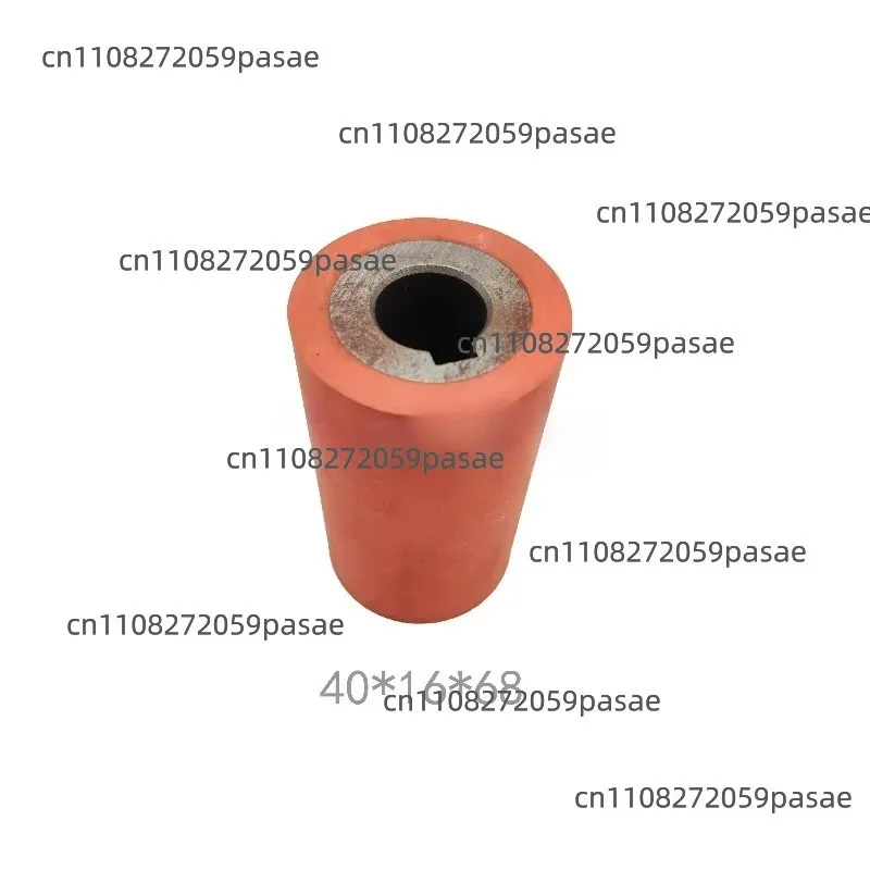 Rouleau en caoutchouc pour machine à chantourner le bois manuelle, pièce de rechange pour machines à bois, roue d'alimentation 40 * 16 * 68 mm