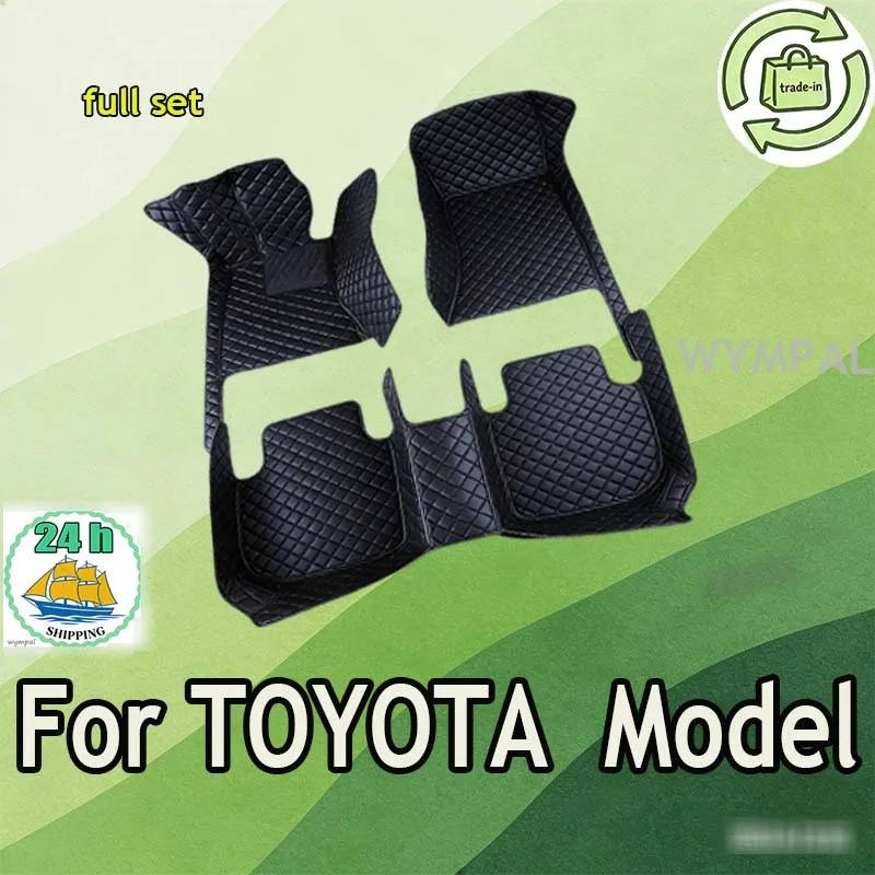 

Car Mats Floor For TOYOTA CHR Tacoma Supra Sai Wish 86 Yaris cross Yaris hybrid avanza LEVIN VOXY Venza Car Accessories