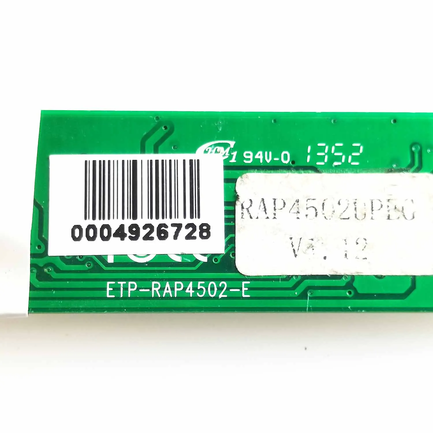 Panel dotykowy ETP-RAP4502-E szklany panel sterowania