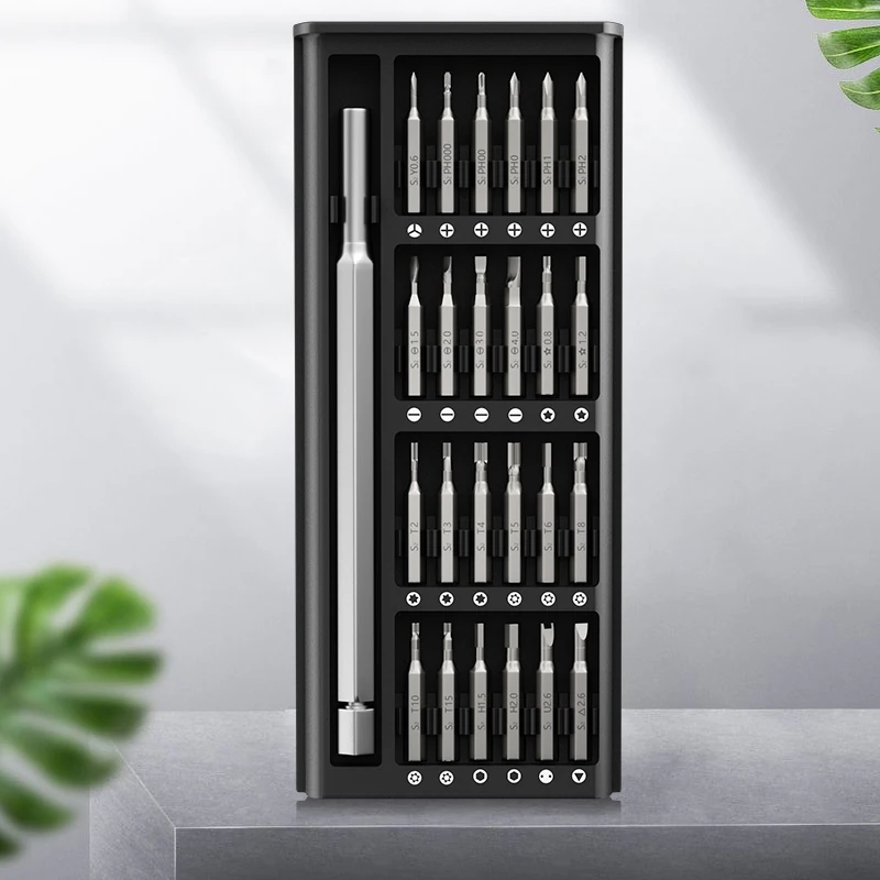 25 In 1 Screwdriver Set With Precision Magnetic Multifunctional Household For Smart Home PC Phone Disassembly And Repair Toolbox