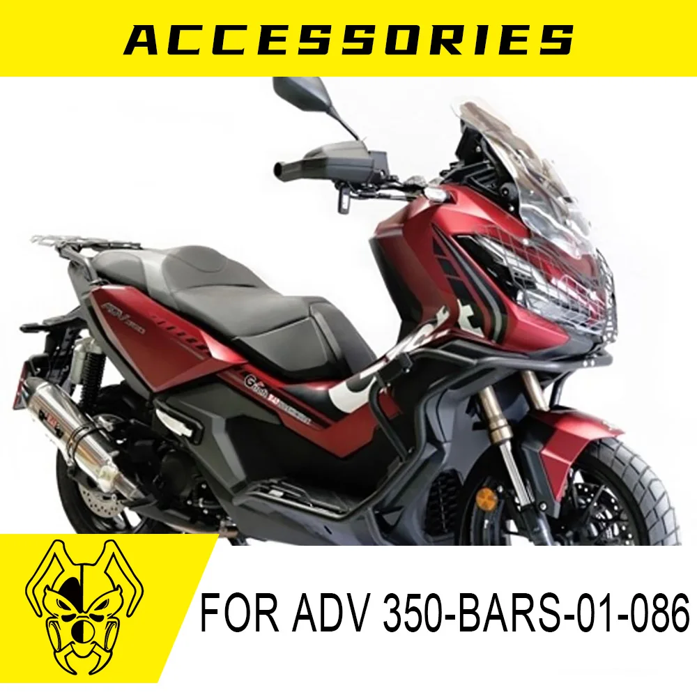 

MTKRACING Crash bars For HONDA ADV 350 2022-2024 Engine Bumper Guard Frash Stunt Cage Crash Bar Engine Frame Protector