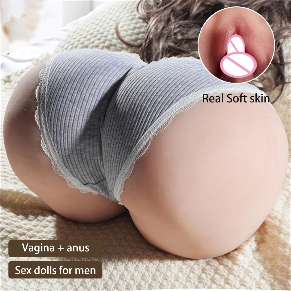 Pussey Sext Toys pour hommes, cul en silicone, vagin réaliste, chatte grosse et grosse, masturbation anale