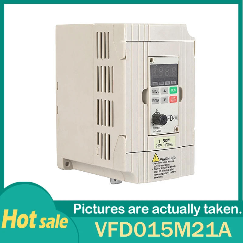 

VFD015M21A New Original Inverter 1500W Boxed VFD-M Support DN-02 LN-01 PD-01