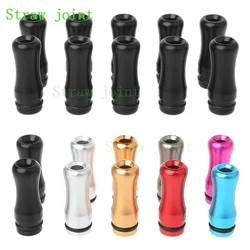 10Pcs PACK 510 Straw Joint Aluminium Alloy Mouthpiece Random Color