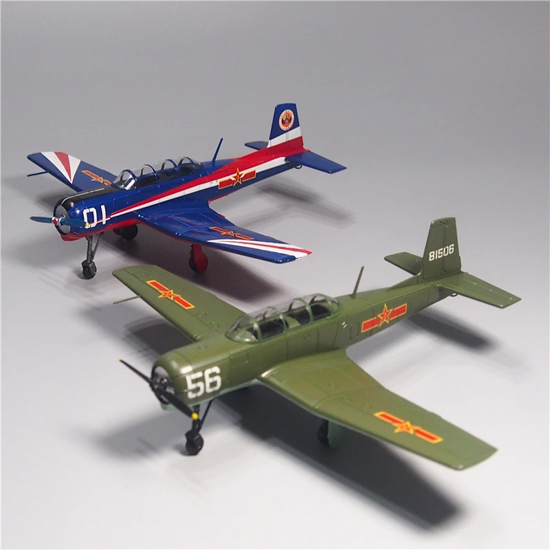 

1:32 Scale Beginner's Instructor 6 Aircraft Alloy Die Cast Simulation Militarized Combat Aircraft Model Collection Toys Gifts