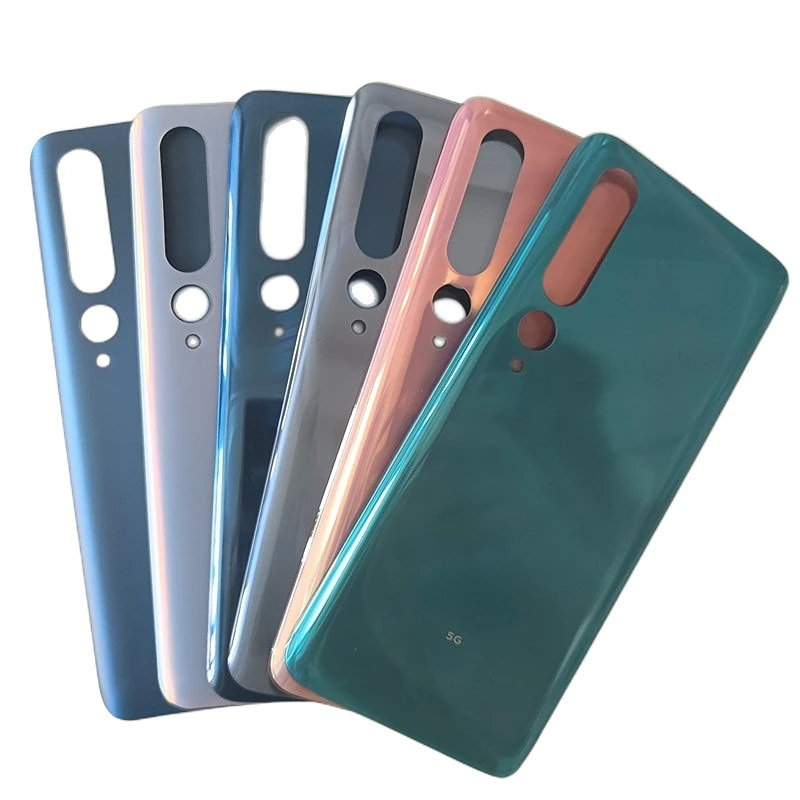 For Xiaomi Mi 10 5G M2001J2G Battery Cover Back Glass Panel Rear Door Case For Xiaomi Mi 10 Pro Battery Cover