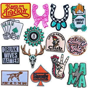 شارة تطريز لاصقة ، إكسسوارات شارة الملابس ، بقع مكواة أفضل 10 شارات مطرزة من Nike مبيعا - رقم 6