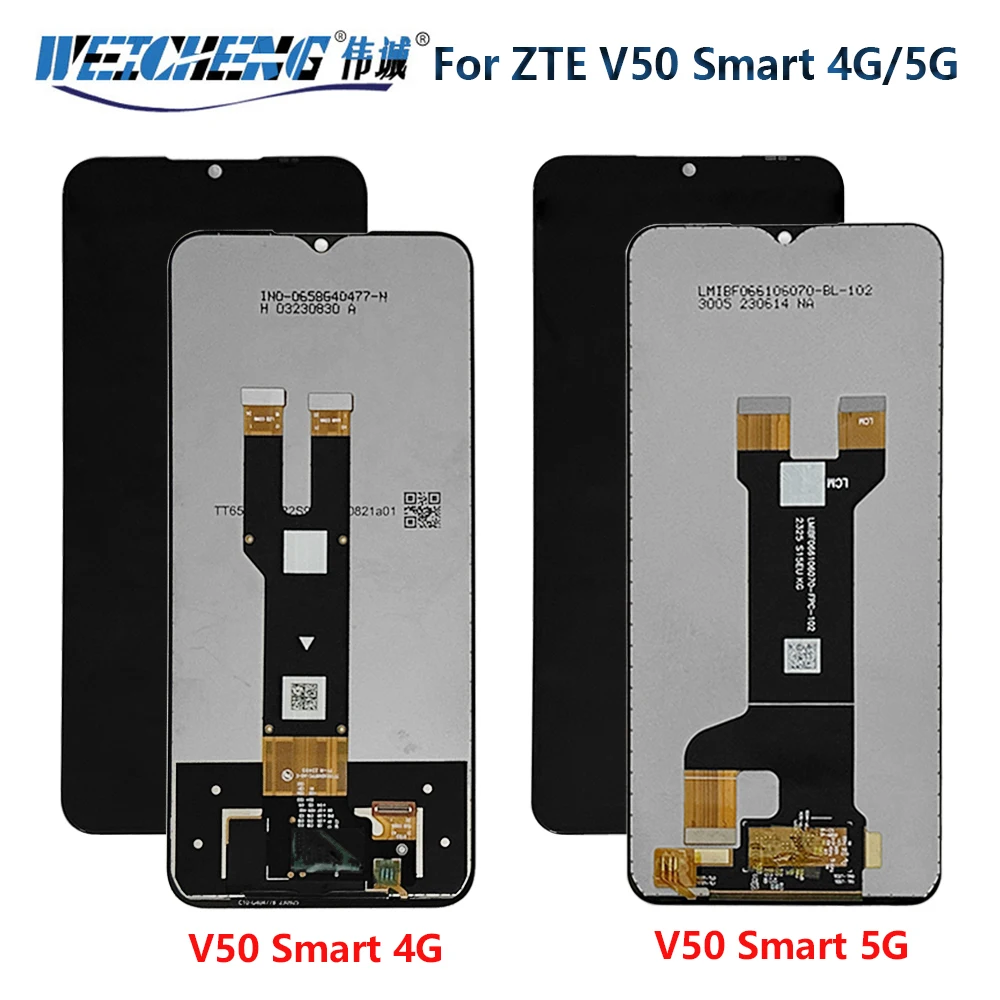 Tested LCD For ZTE Blade V50 Smart 5G LCD Display+Touch Screen Assembly Replacement For ZTE Blade V50 Smart 4G 7060 LCD