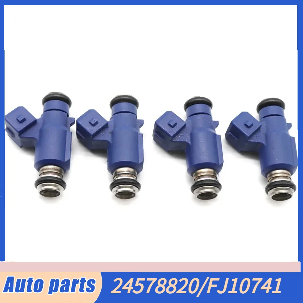

НОВЫЕ 24578820 автомобильные топливные форсунки (4 шт.) для Chevrolet Cobalt, Corsa, Prisma, Onix, Astra, Vectra 1.4L FJ10741
