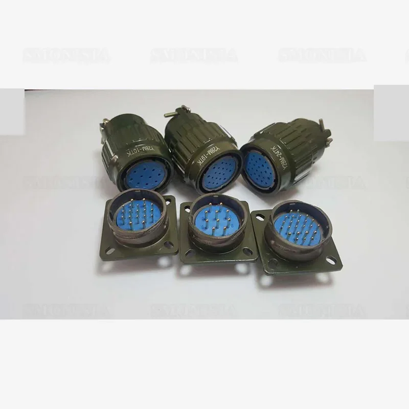 1sets-20sets Fast Buckle Aviation Plug Y28/Y2 4/7/8/10/12/14/19/24/32/37Pins Connector