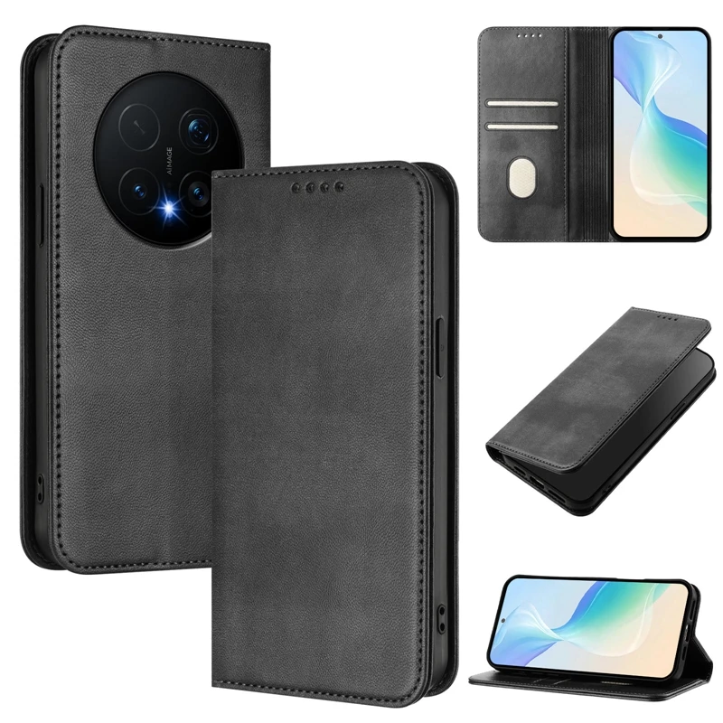 

Pop For Honor Magic 8 Lite Cover Leather Magnetic Cover For Honor Magic8 Lite Case Magic 8 Pro Luxury Flip Stand Phone Case Fund