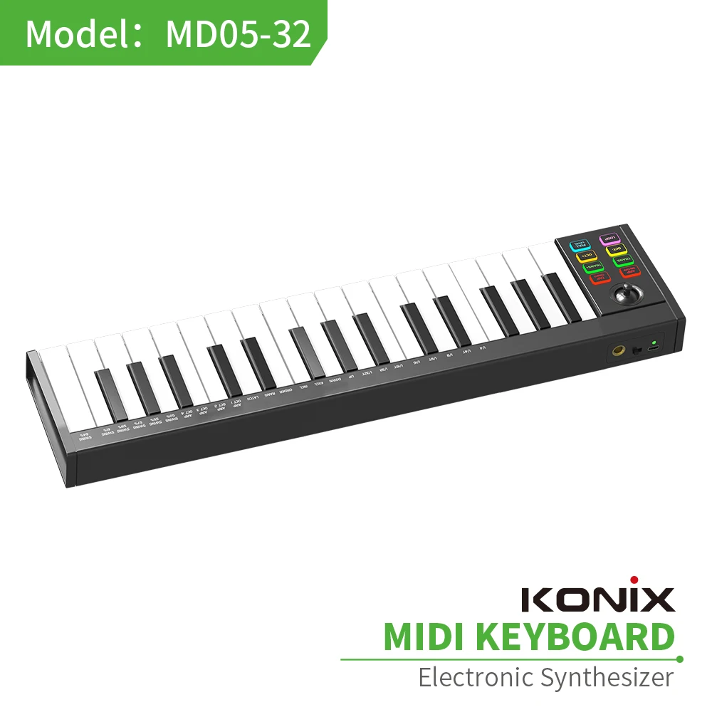 코닉스 신제품 미니 피아노 키보드 컨트롤러 32키 전자 오르간 MIDI 키보드