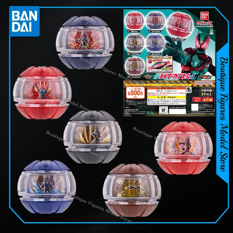 

Bandai Original GASHAPON Kamen Rider Zeztz GP01 Rider Capsem Action Anime Figures Model Collection Gift Kids Boys Girls Toys