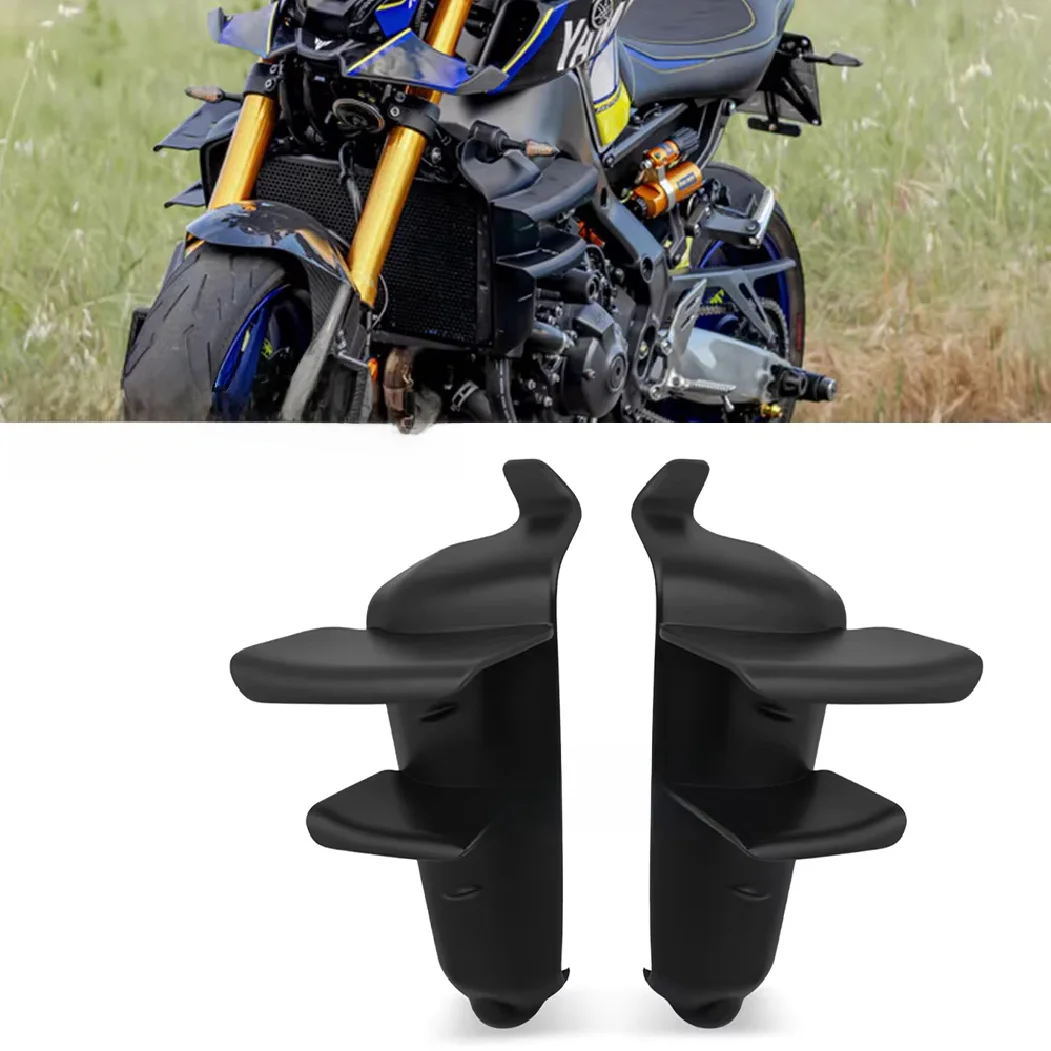 Fit For YAMAHA MT-09/SP Side Wing Side Spoiler Frontal Spoilers MT09 2021 2022 2023 Front Spoiler Lower Spoiler Flank