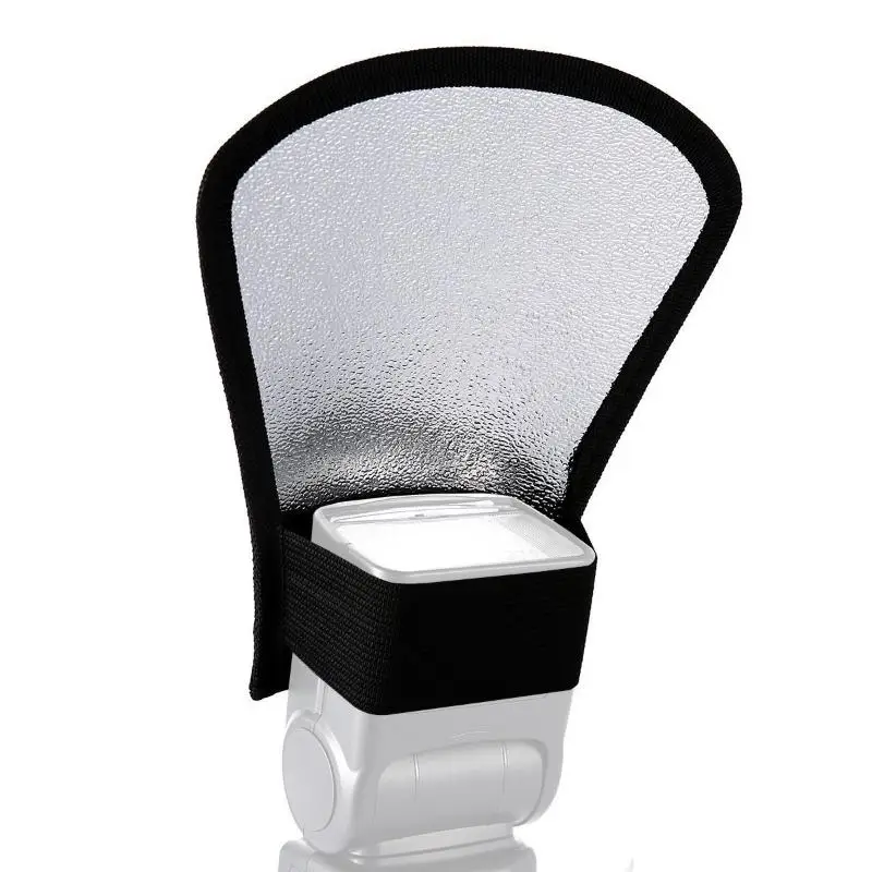1/3Pcs Universal Softbox Flash Bounce Reflector Diffuser Softbox Camera Accessories Silver White For Camera Photo Studio