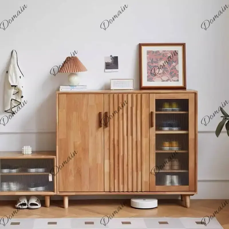 XS Retro Design Shoe Cabinet Drawer Strong Dustproof Space Saving Shoe Cabinet Storage Solid Wood Armario De Zapatos Furniture H