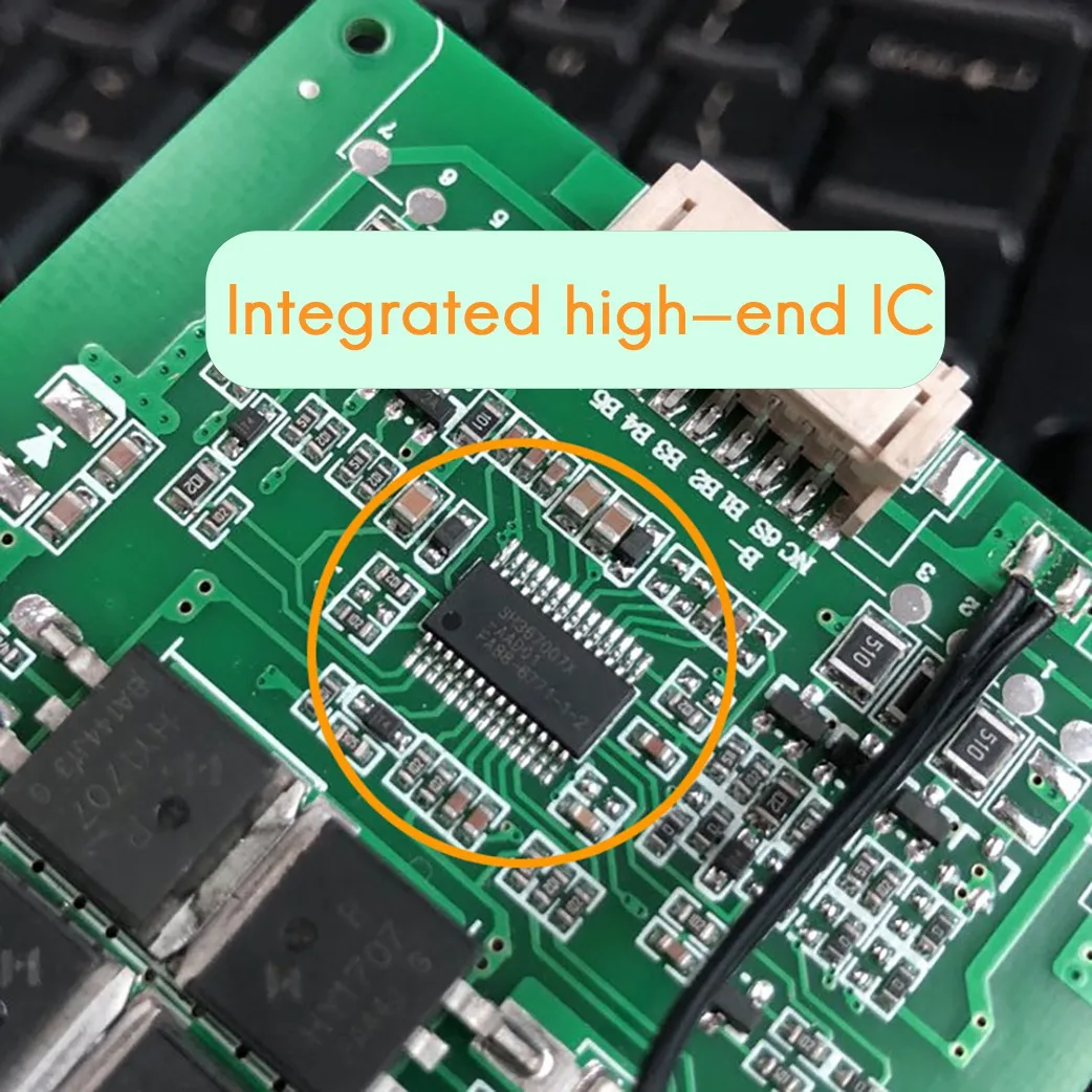 Qy-6S 24V BMS плата защиты от зарядки литиевой батареи со сбалансированной зарядкой MOS улучшенная плата защиты печатной платы