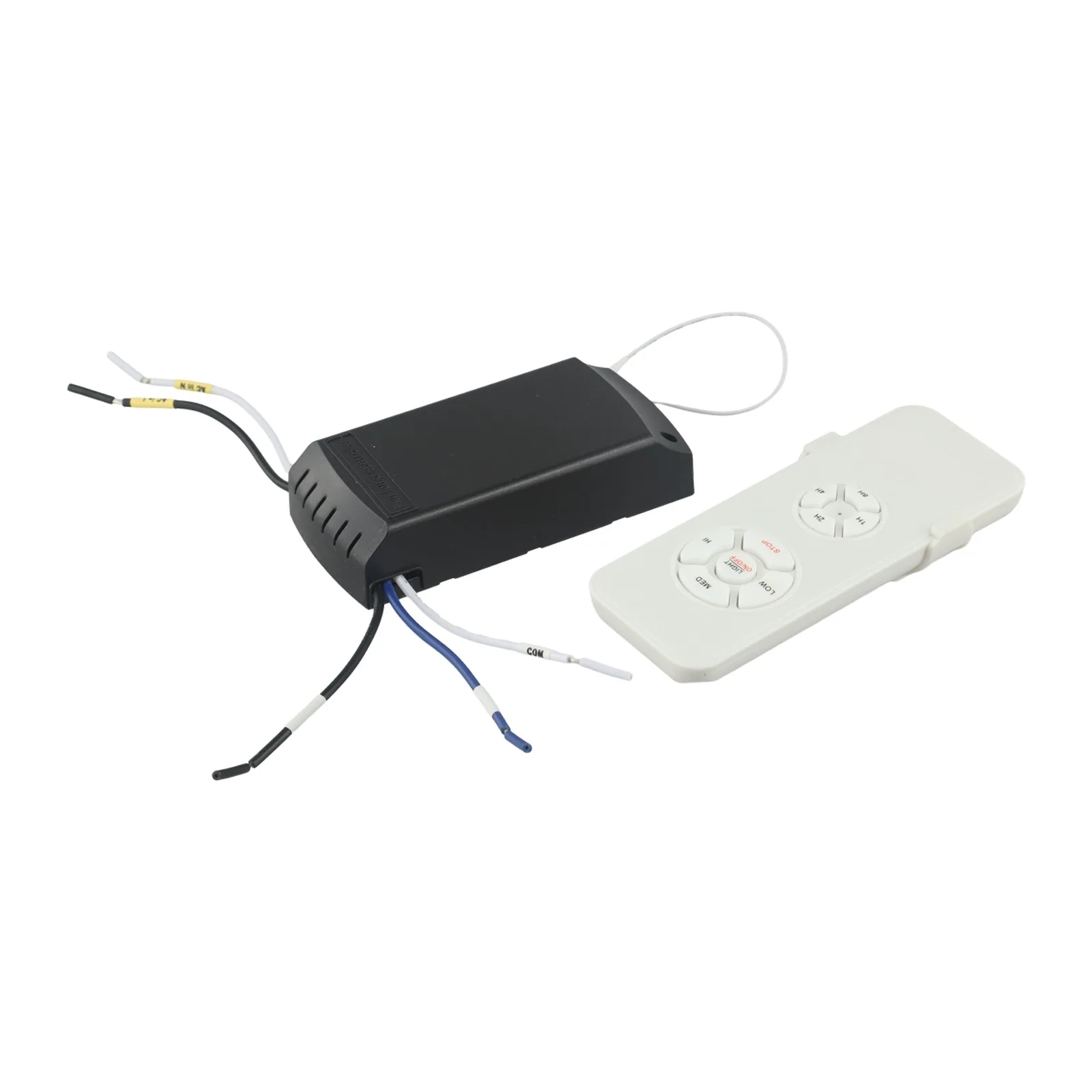 Remote Control System for Ceiling Fan Lighting Wireless Receiver for Dimming and Timing Controlled from 30 Meters