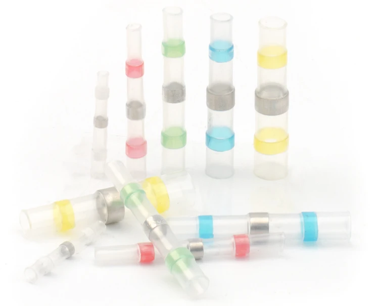 الأخضر الحرارة تقلص لحام بعقب موصل مقاوم للماء معزول سلك محطة لحام مختومة سلك موصل SST-S25 #6
