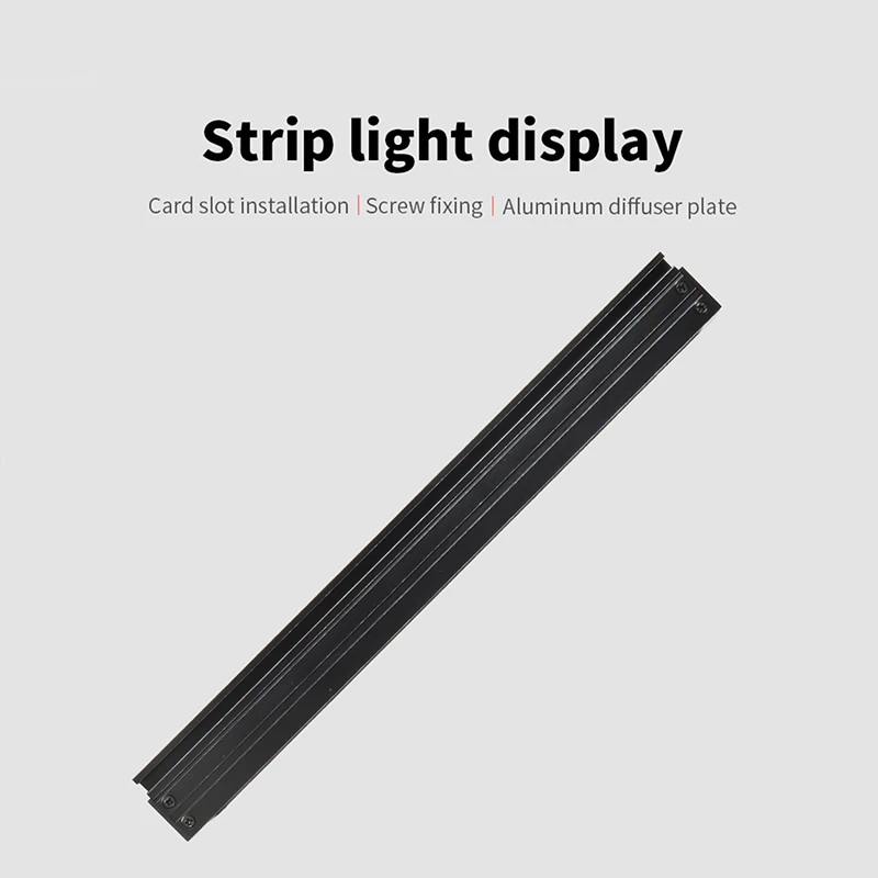 LED strip light source, with an emission surface width of 30mm, for industrial inspection and machine vision lighting.