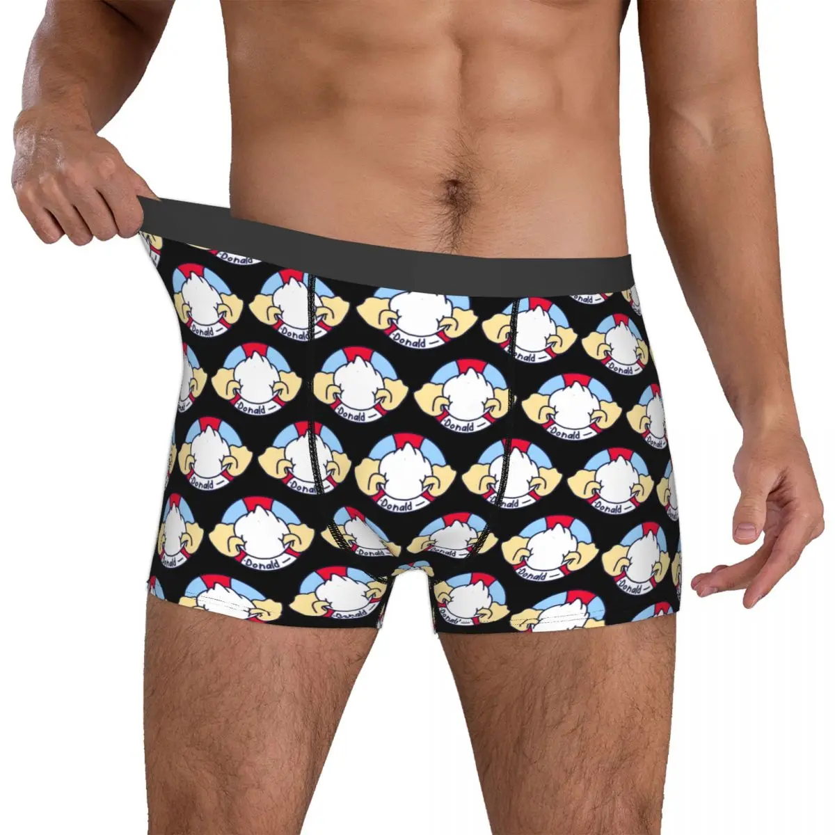 

Custom Donaldes Anime Duckes Boxers Shorts Mens Cartoon Briefs Underwear Funny Underpants