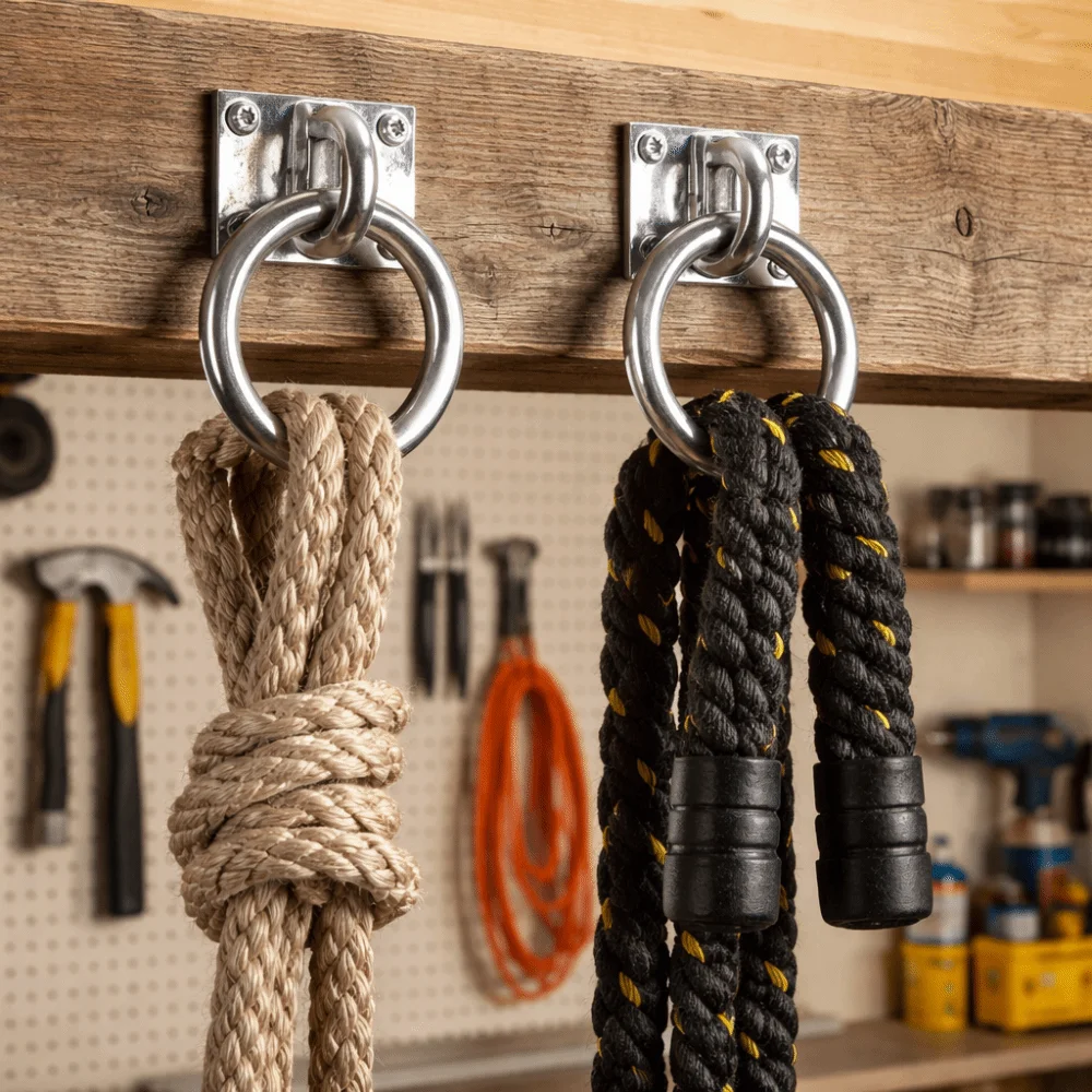 Hardware Stainless Steel Eye Hooks Wall Mounted Anti-Corrosion Garden Shed Hooks Marine Grade Heavy Duty Hooks Boat Mooring