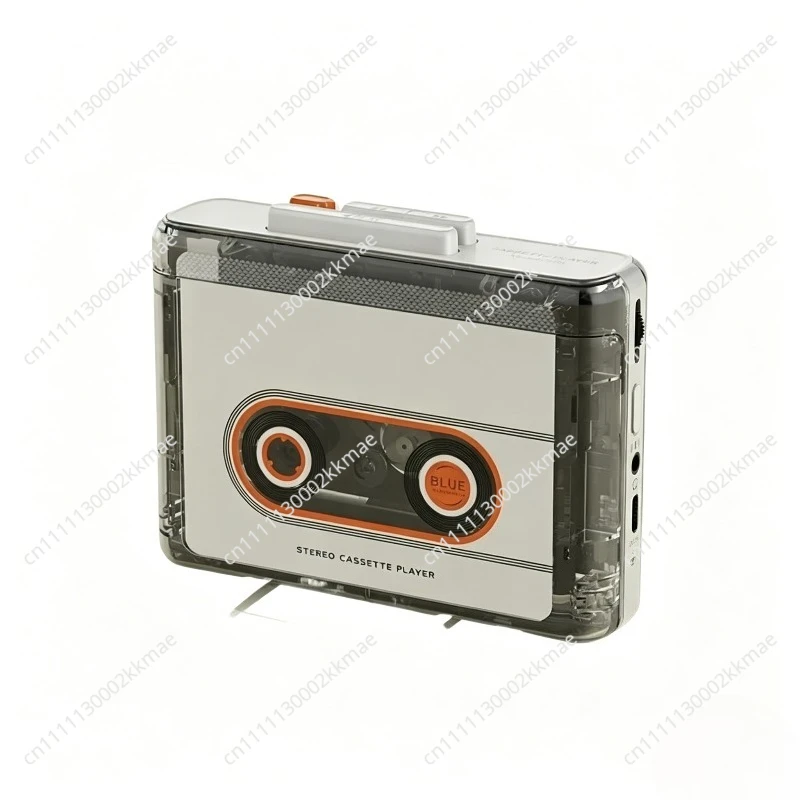 For 6508 New Stereo Tape Player Cassette Single Play Old Retro Bluetooth Rechargeable