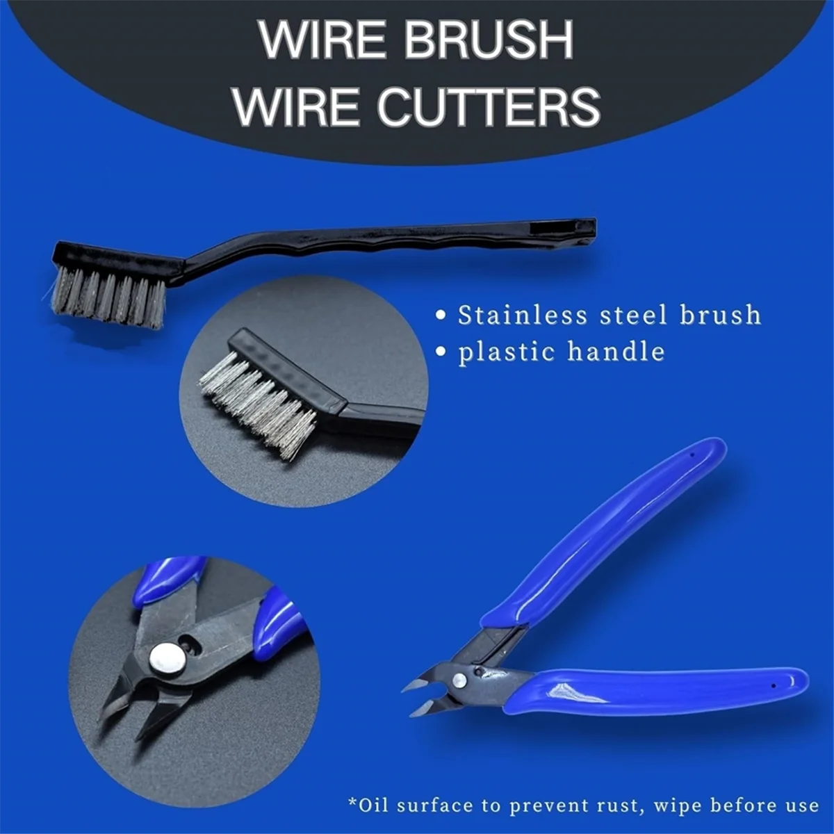 

KEKA 3D Printer Tool Kit,24pcs 3D Printer Nozzle Cleaning Tool Removal Tool Kit, Wire Brush, Wire Flush Cutter, Scraper Knife