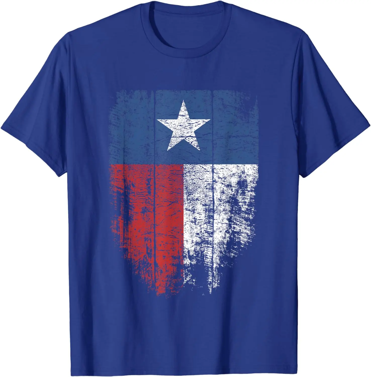 Distressed Texas State Flag T-Shirt 100% Cotton O-Neck Summer Short Sleeve Casual Mens T-shirt Size S-3XL